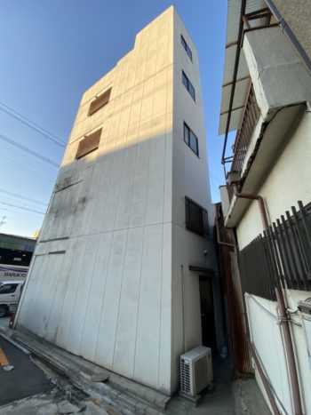大阪市生野区にて外壁塗装工事